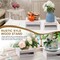4 Pieces Wood Cupcake Display Stand Whitewashed Decorative Dessert Appetizer Cake Stand Risers Wooden Crate Rustic Cake Stand Wood Risers for Decor Wooden Crate Style Storage Organizer for Party